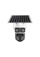 IO-777 | 4MP Ultra HD 4G Solar Çift Kamera 8W Güneş Panelli (10000mAh Pil)