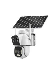 IO-779 | 4MP Ultra HD 4G Solar Çift Kamera 12W Güneş Panelli (12000mAh Pil)