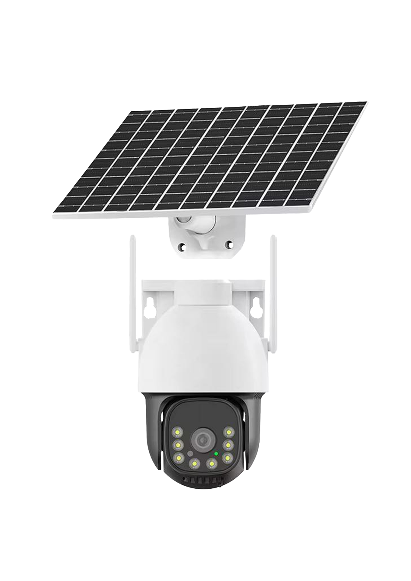 IO-780 Akıllı 4G Solar Kamera | 6MP Ultra HD, Çift Lens, 12000mAh Pil 12W Güneş Paneli