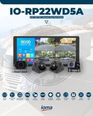 IO-RP22WD5A 10.36'' 4 Kanallı AHD Araç Monitörü