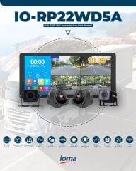 IO-RP22WD5A 10.36'' 4 Kanallı AHD Araç Monitörü