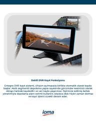 IO-RP22WD5A 10.36'' 4 Kanallı AHD Araç Monitörü