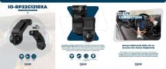 IO-RP22G1210XA 4G LTE + WiFi Çift Lens 1080P Araç Kamerası