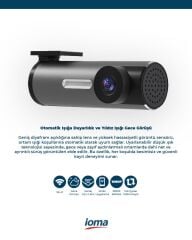 IO-RP22JWF 1080P Wi-Fi Dashcam