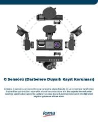 IO-RP24JWF 1080P Çift Kameralı Araç Kamerası